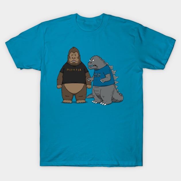 Stupid Kaijus T-Shirt by pigboom